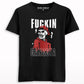 Fuckin Gangsta Graphic Printed T-shirt