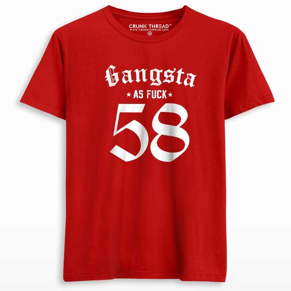 Gangsta Af Men's Printed T-shirt