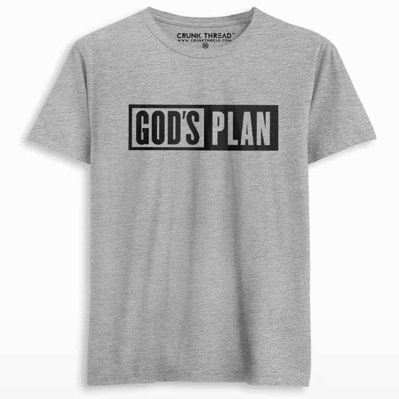 God's Plan Men's Printed T-Shirt