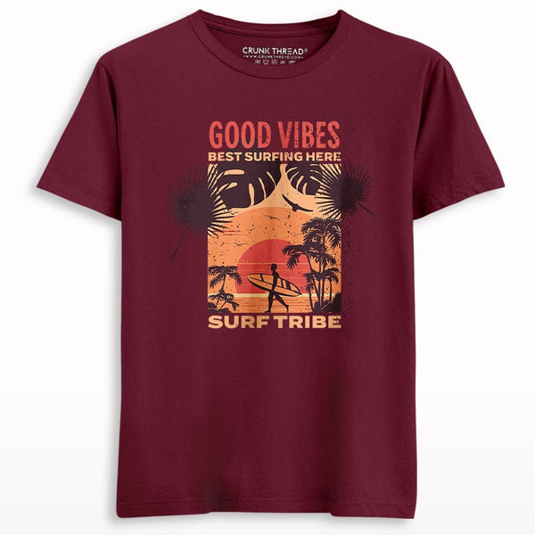 Good Vibes Surf Tribes T-shirt