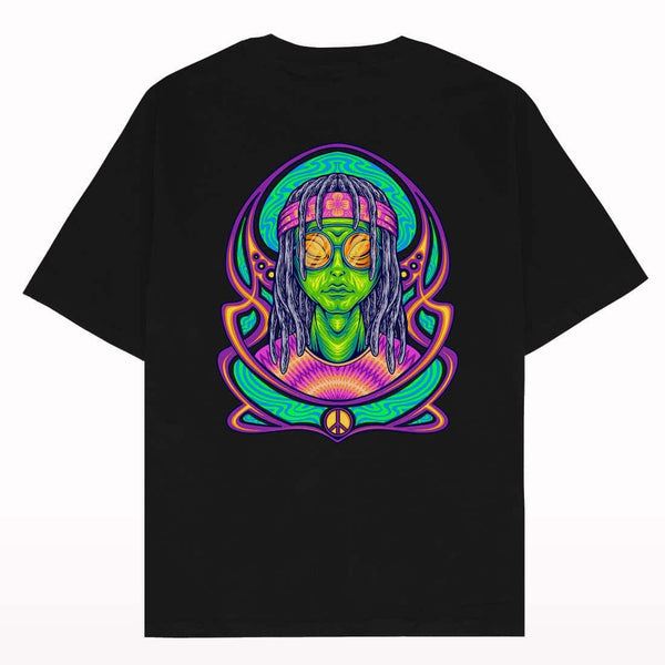 Hippie Alien Oversized T-shirt