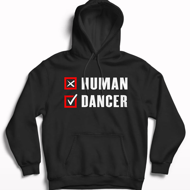 Human Dancer printed hoodie