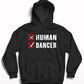 Human Dancer printed hoodie