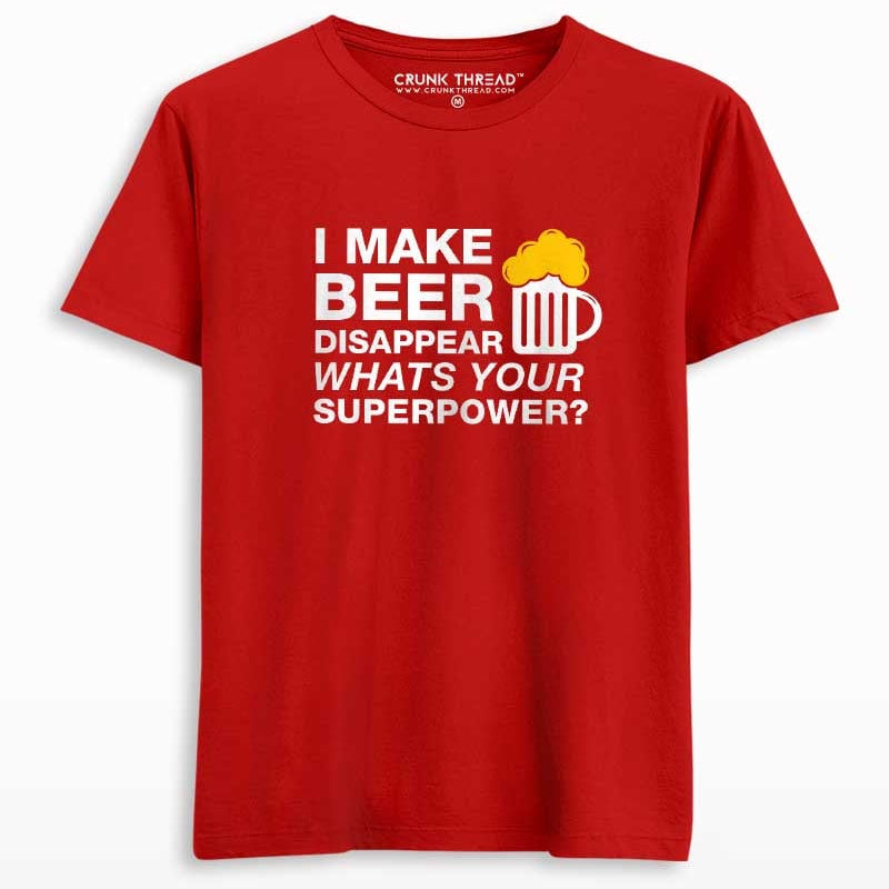 I make beer disappear