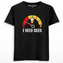 I need beer Printed T-shirt