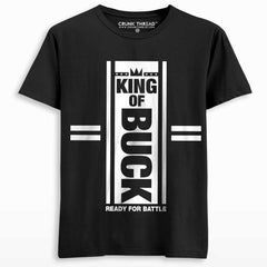 King Of Buck Men's Printed T-shirt