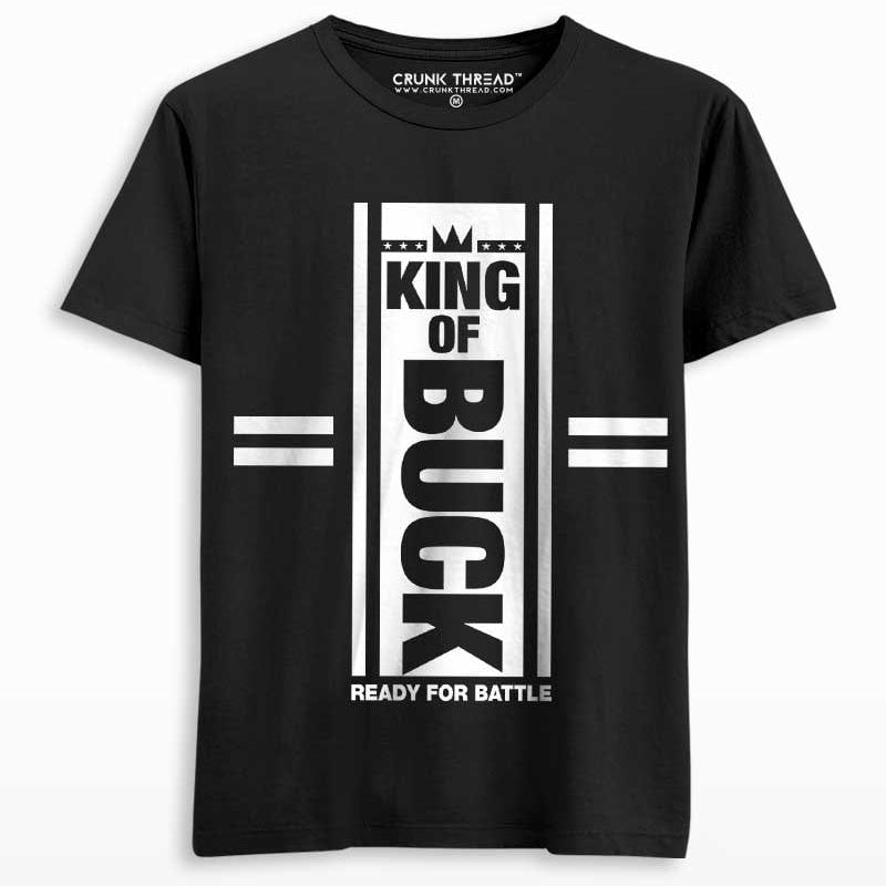 King Of Buck Men's Printed T-shirt