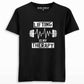 Lifting Is My Therapy Printed T-shirt