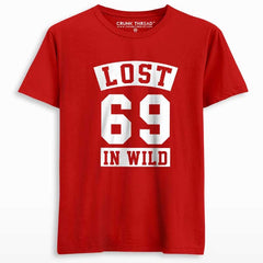 lost in wild t shirt