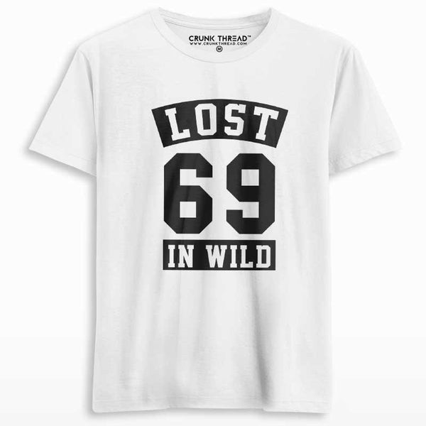 lost in wild t shirt