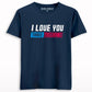 I love you three thousand T-shirt