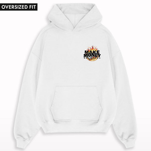 Make Money Not Drama Oversized Hoodie