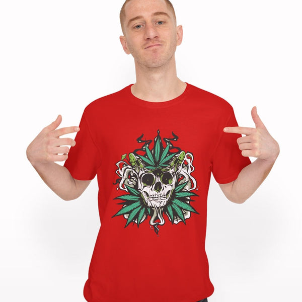 Marijuana Skull T-shirt