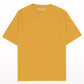 Unisex Oversized Plain Mustard T-shirt