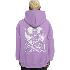 Not So Angelic Relaxed Fit Drop Shoulder Hoodie