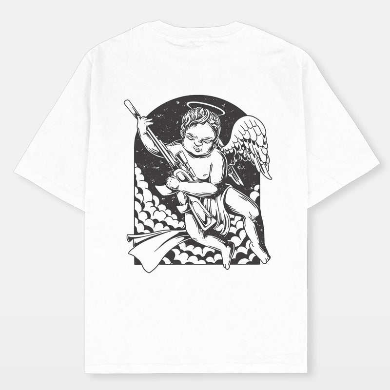 Not So Angelic Oversized Fit T-shirt