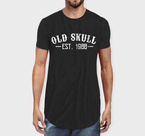 Old Skull Men's Longline T-shirt