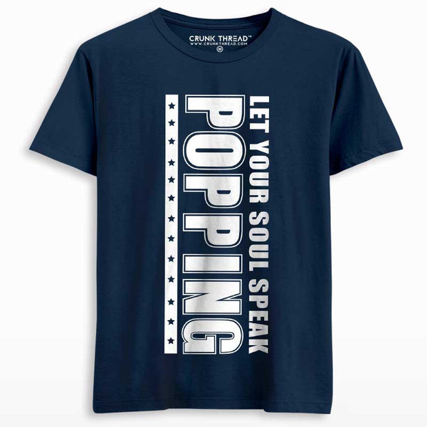 popping let your soul speak t shirt