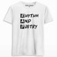 Rap rhythm and poetry T-shirt