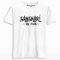 Sanskari AF Men's Printed T-shirt