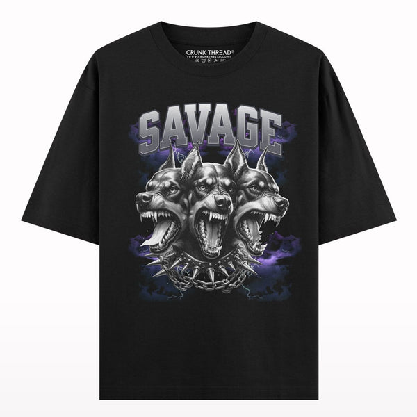 Savage Doberman Oversized T-shirt