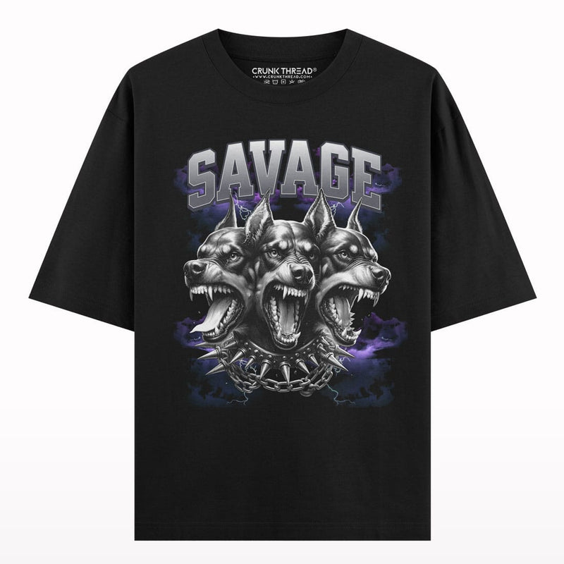 Savage Doberman Oversized T-shirt