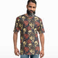 Floral Skull All Over Print T-shirt