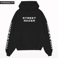 Street Racer Oversized Hoodie Front