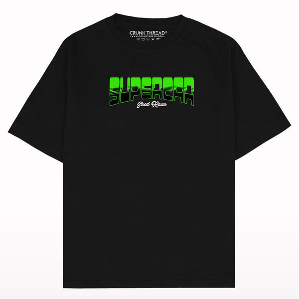 Supercar Street race Oversized T-shirt Front