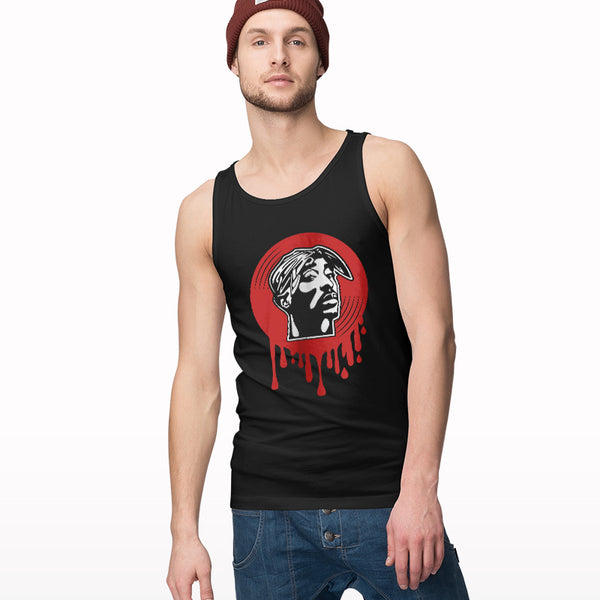 Tupac Dripping Tank Top