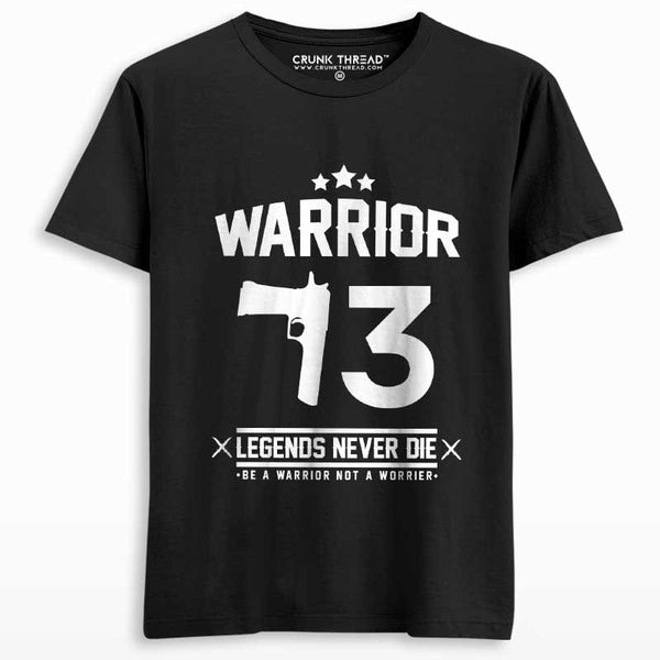 Warrior Men's Printed T-shirt