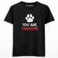 You Are Pawsome Dog Love T-shirt