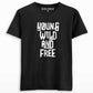 young wild and free t shirt