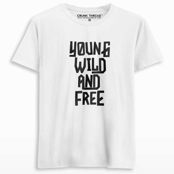 young wild and free t shirt